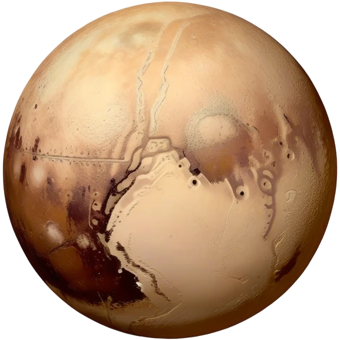 Planet Pluto emoji