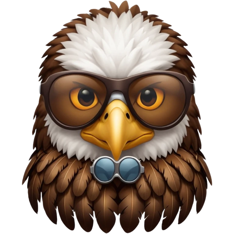 Eagle with sunglasses  emoji