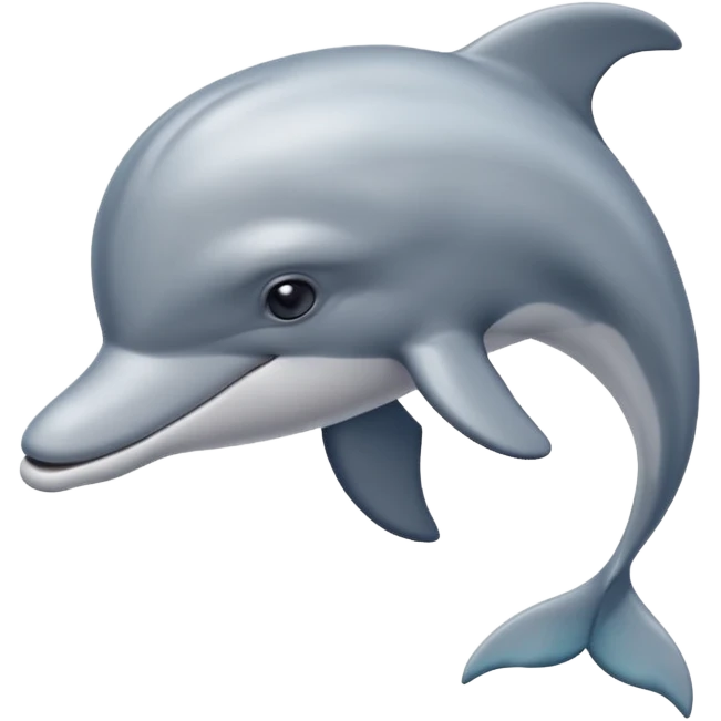 Sad dolphin  emoji