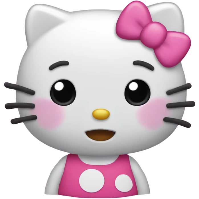 Hello Kitty emoji