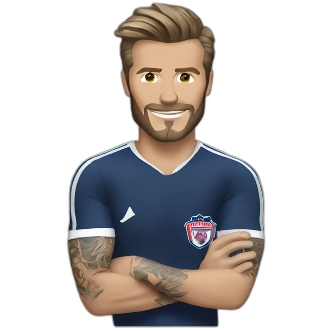 David beckham emoji