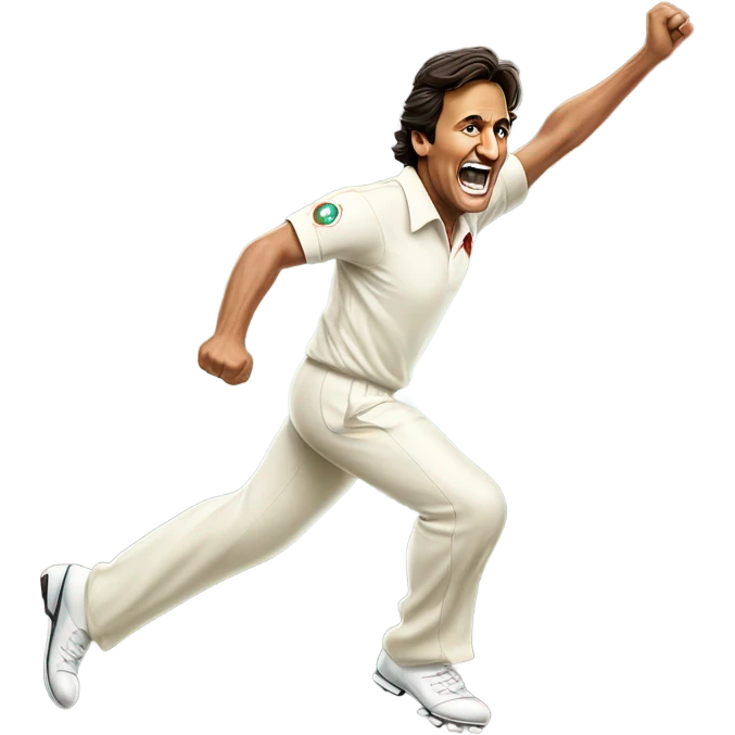 imran khan’s bowling leap emoji