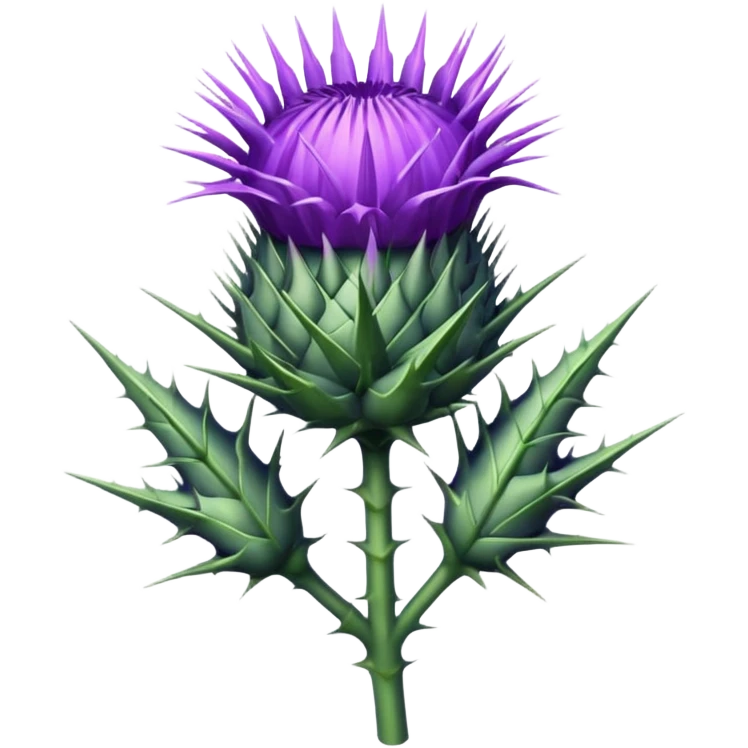 Thistle emoji