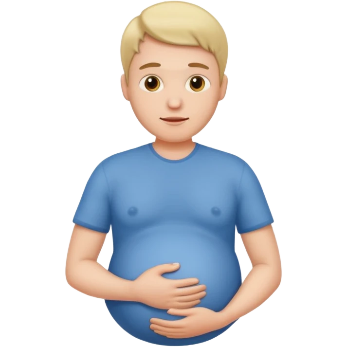A pregnant man  emoji