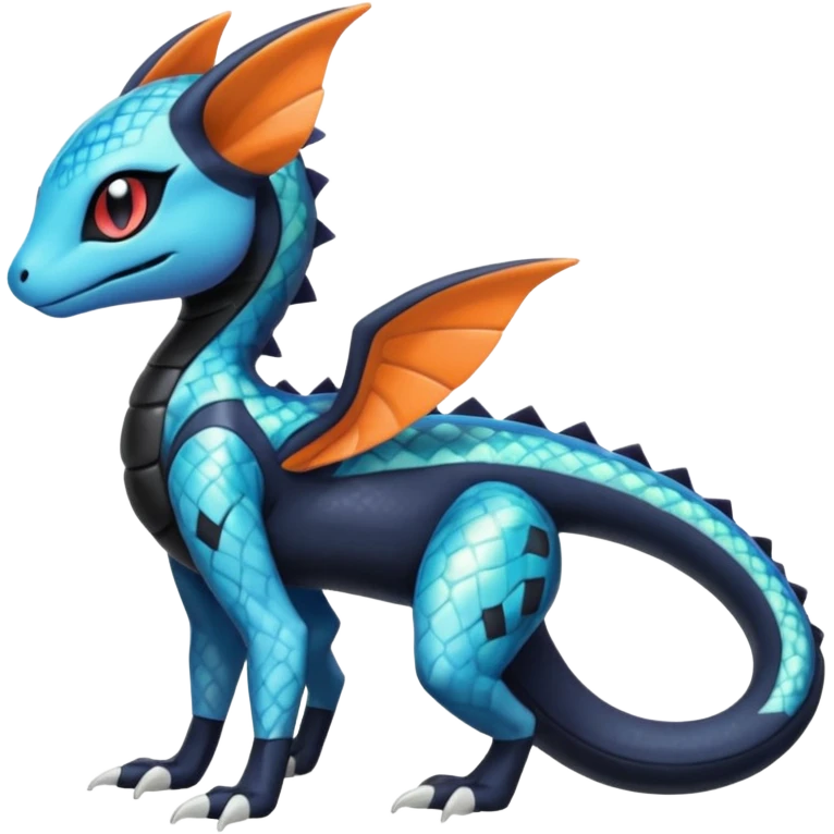 Meloetta-Dewott-Salandit-Nargacuga-Pokémon-Fakémon-fusion-hybrid-creature emoji