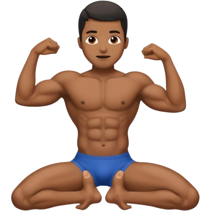 black person stretching their rectum open emoji