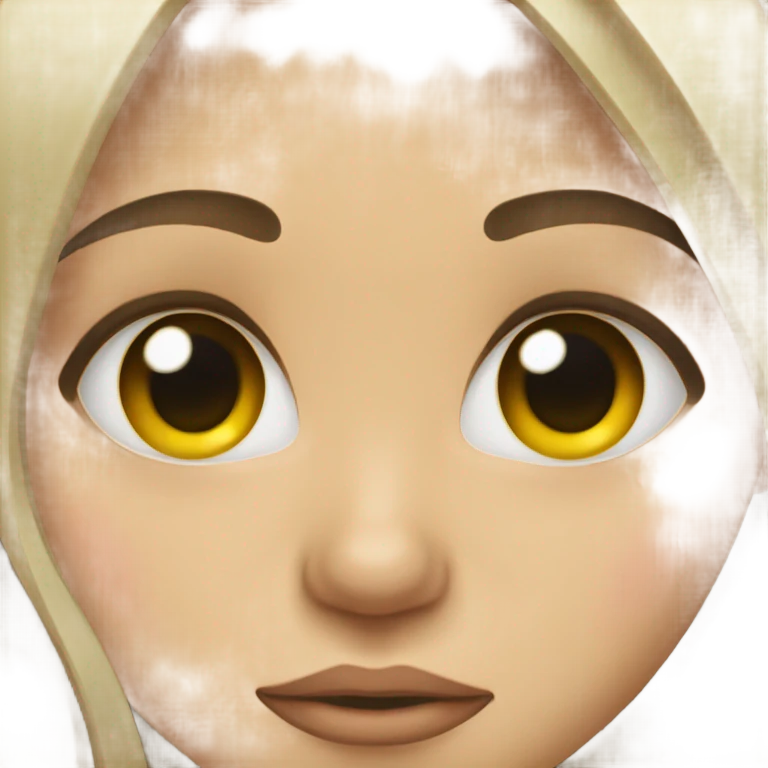 girl with tears covering her eyes emoji