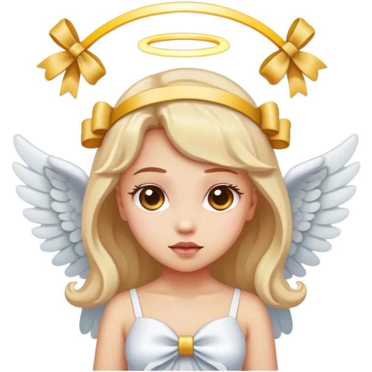 angel bow on head emoji