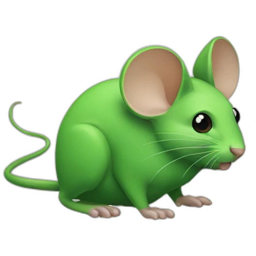 green mice emoji
