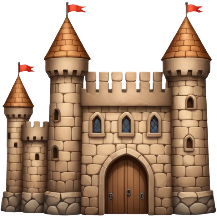 Castle brown emoji