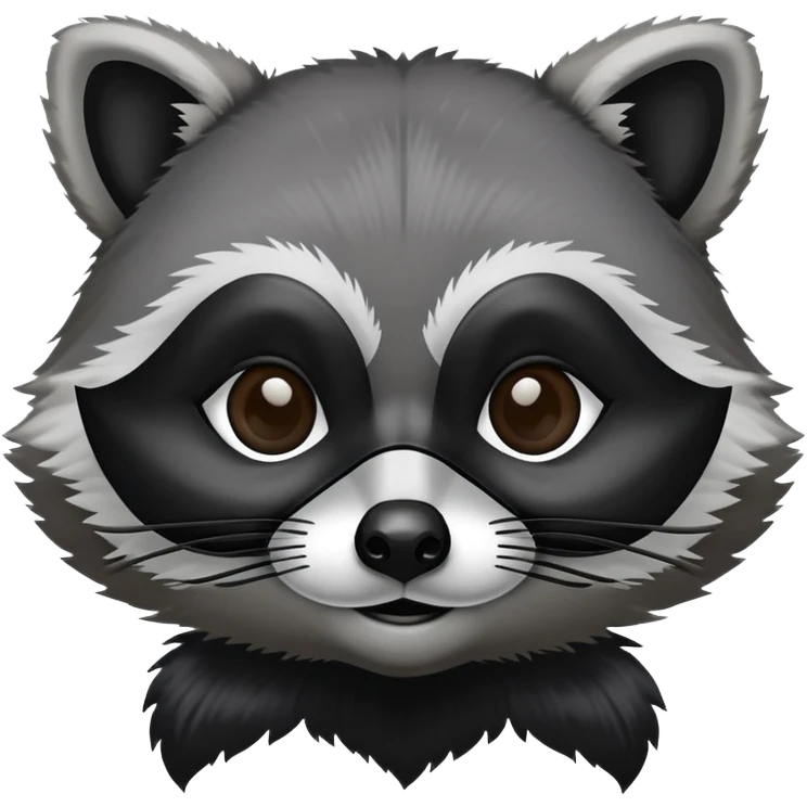 Racoon love  emoji