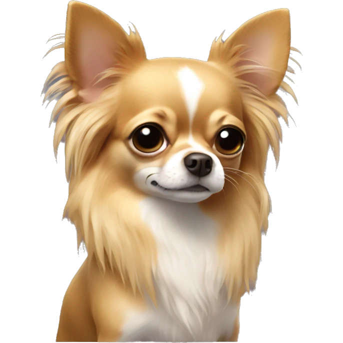 Chihuahua long hair  emoji