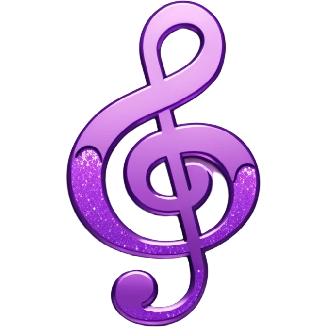 glitter symbol music purple cyberpunk emoji