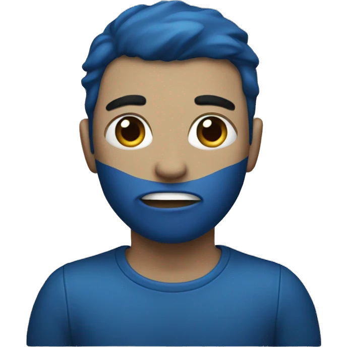 Blue blood  emoji