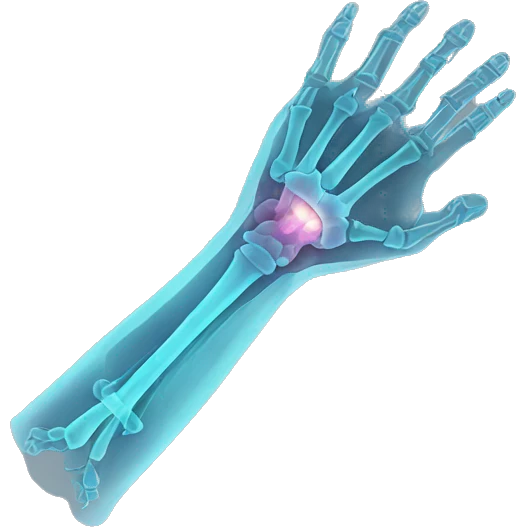 X-ray arm emoji