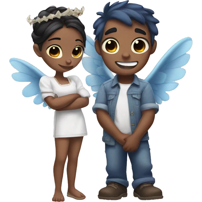 Stitch et Angel emoji
