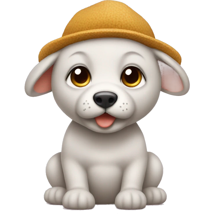 animal bebe con gorrito emoji