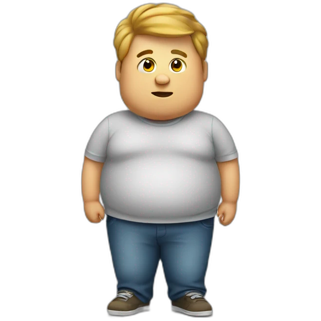 overweight emoji