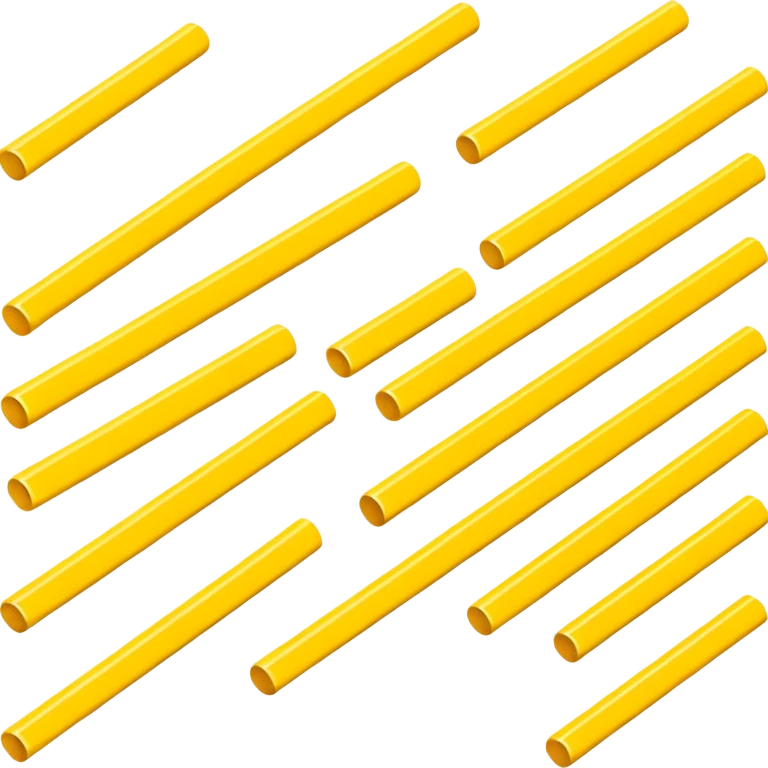 quiero crear un emoji que represente un gráfico de barras en color amarillo emoji