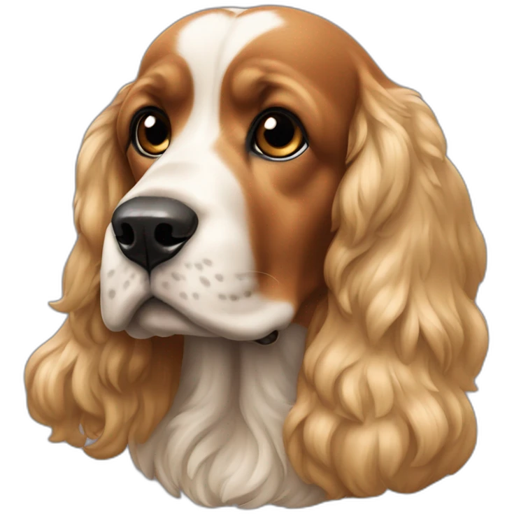 cocker anglais emoji