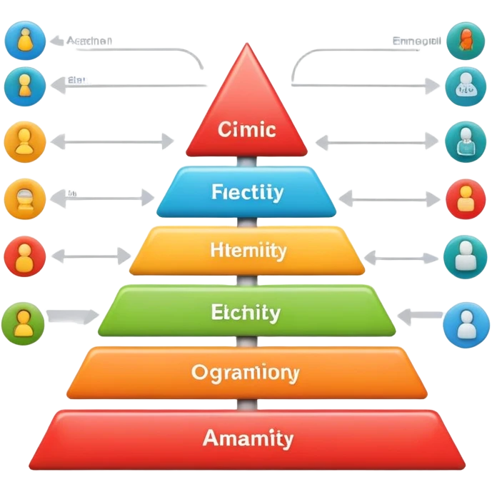hierarchy in activity organization emoji