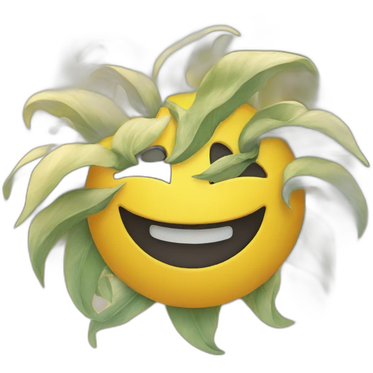 cheerful sun emoji