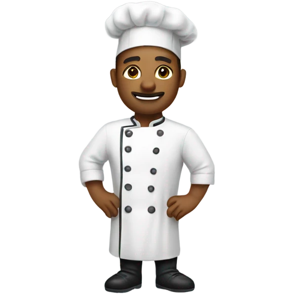 Chef wearing jersey emoji