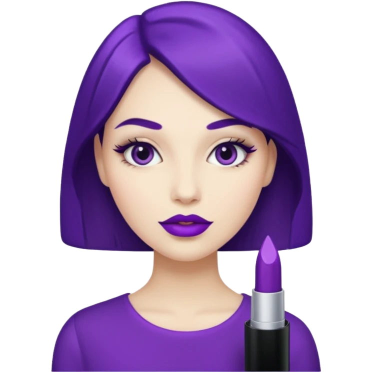 👩🏻💜 emoji