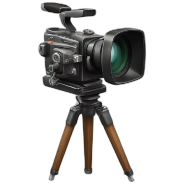 Motion picture camera emoji