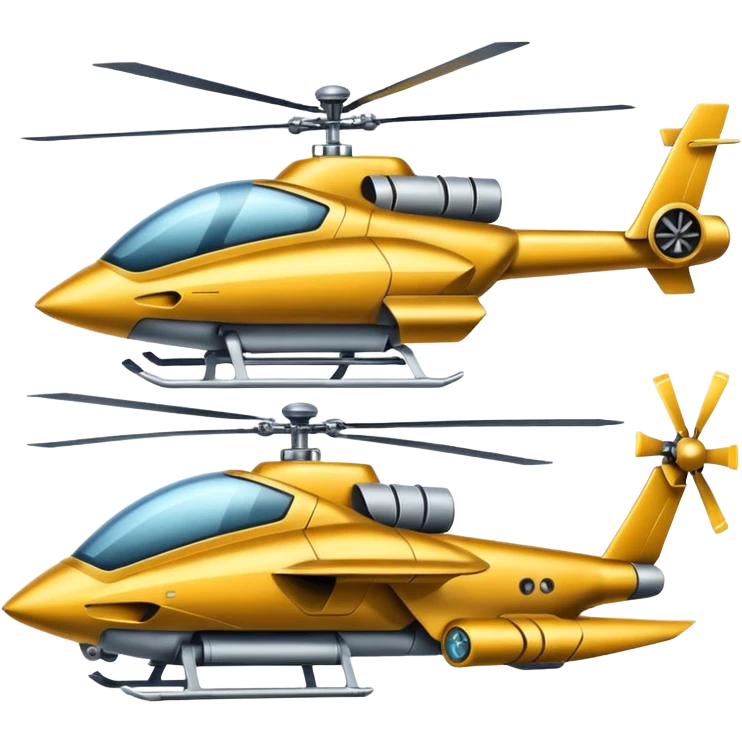 tank helicopter and jet mixed emoji