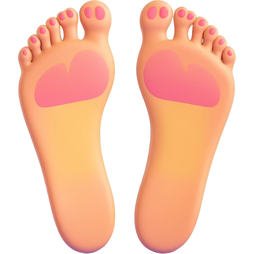 big feet emoji