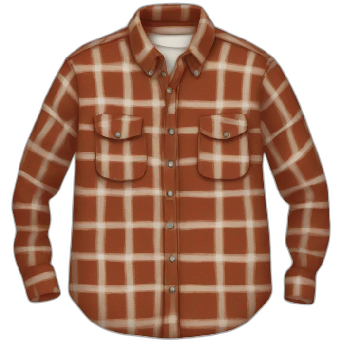 flannel shirt emoji