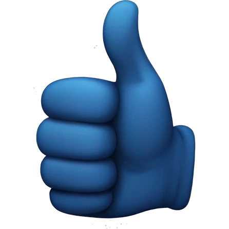 sideways thumbs-up emoji