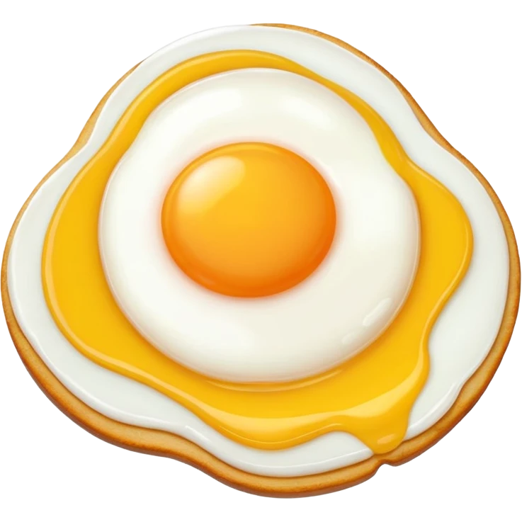 fried egg sunny side up emoji