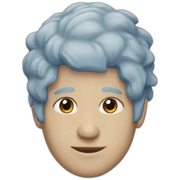 blue emoji