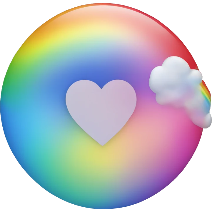 rainbow heart emoji