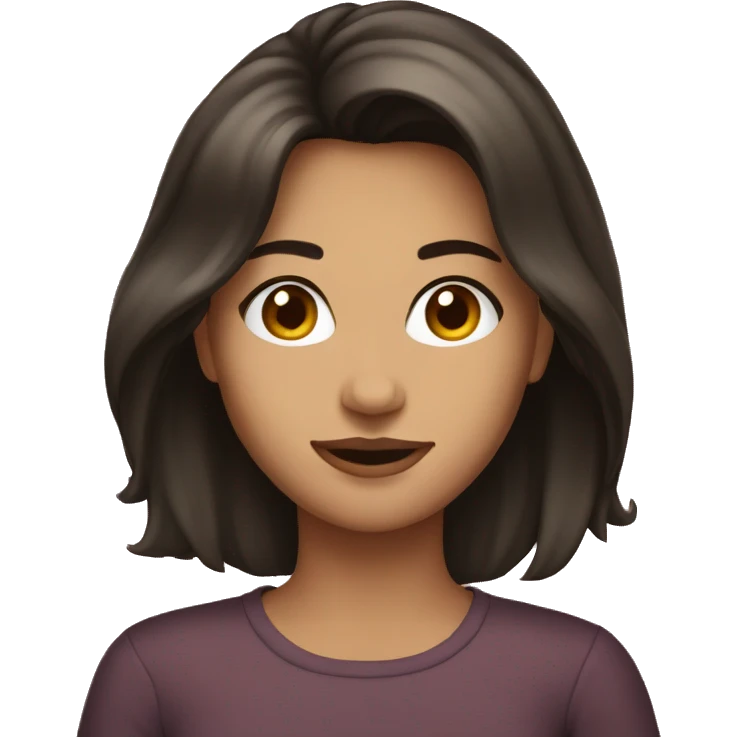 Brunette  emoji
