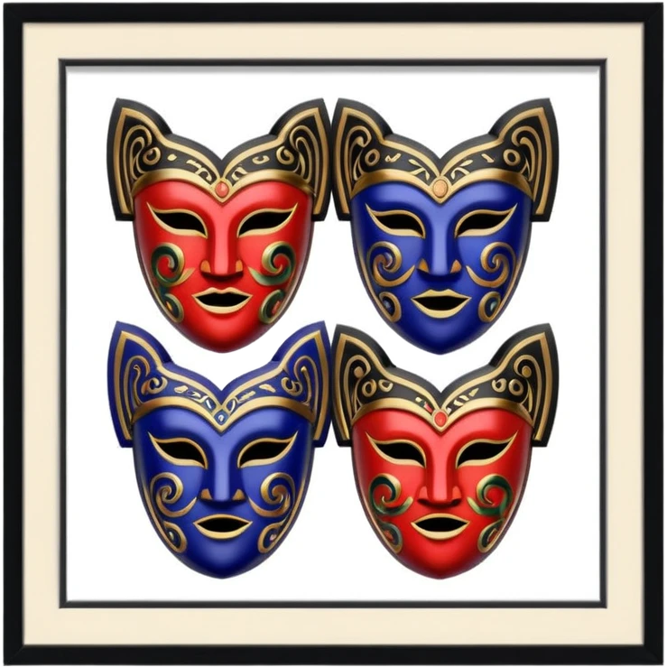 Máscaras Gregas emoji