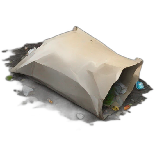 rubbish on ground emoji