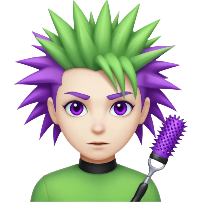 green mutant hairdresser emoji