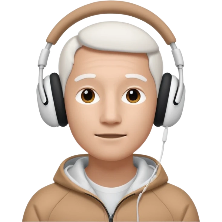Airpods max un peut plus ouvert pour mettre une tete dedans emoji