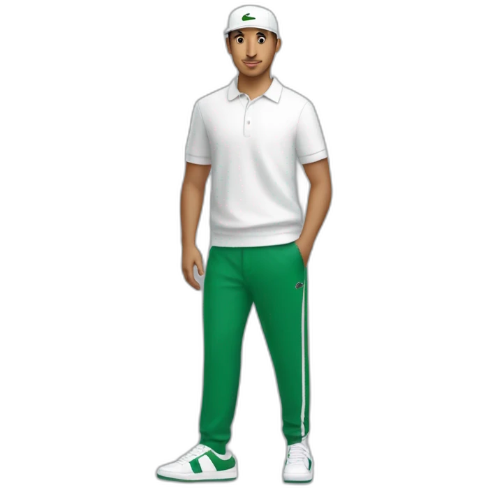 algerian Guy with Lacoste emoji