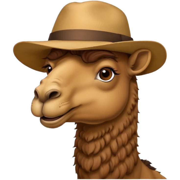 camel with hat emoji