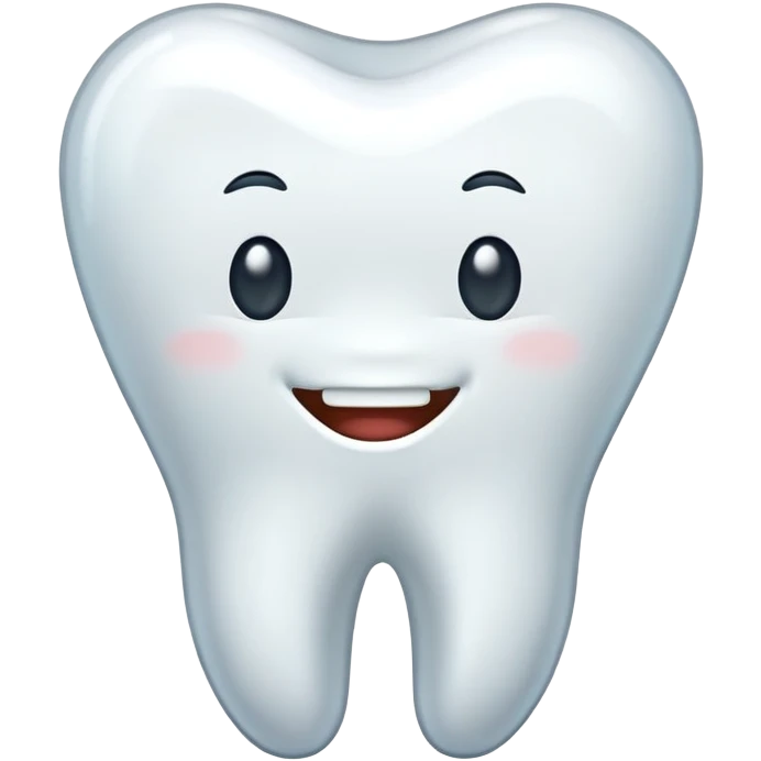 Tooth emoji