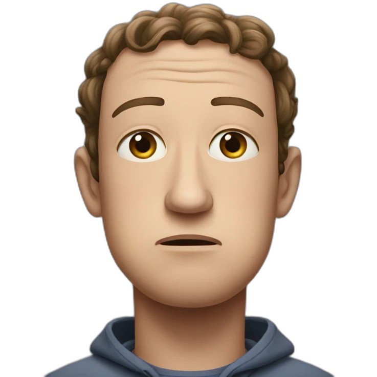 zuckerberg sad emoji