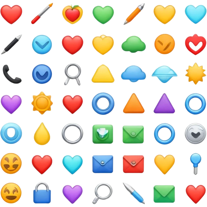 singular icon for items of diffrent puposes emoji
