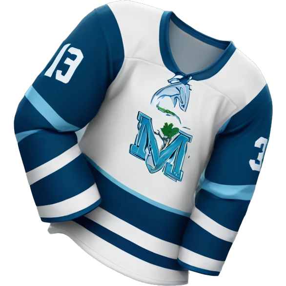 University of Maine hockey Jersey  emoji