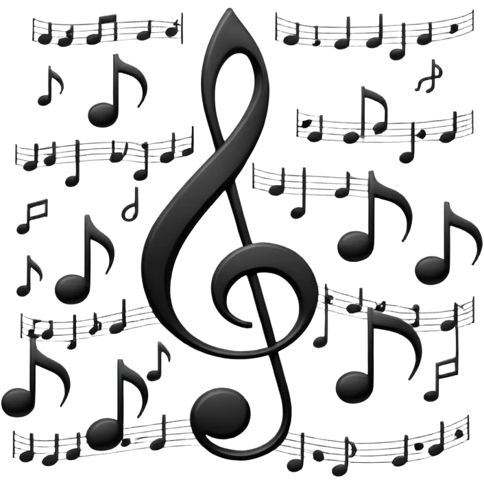 music notaları emoji