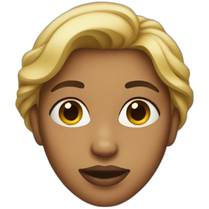 woman without lips emoji