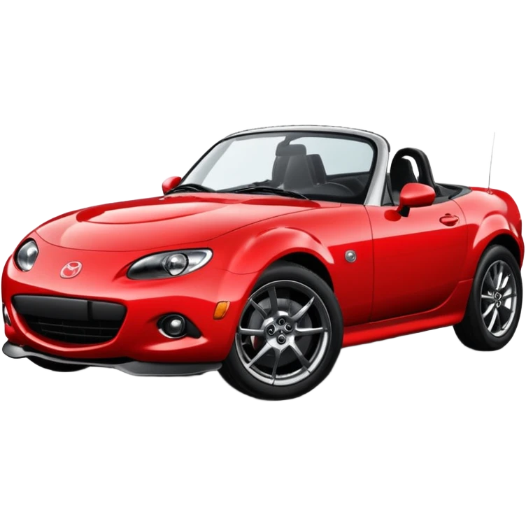 make an Mazda MX-5 series NA with the fliping head lights emoji